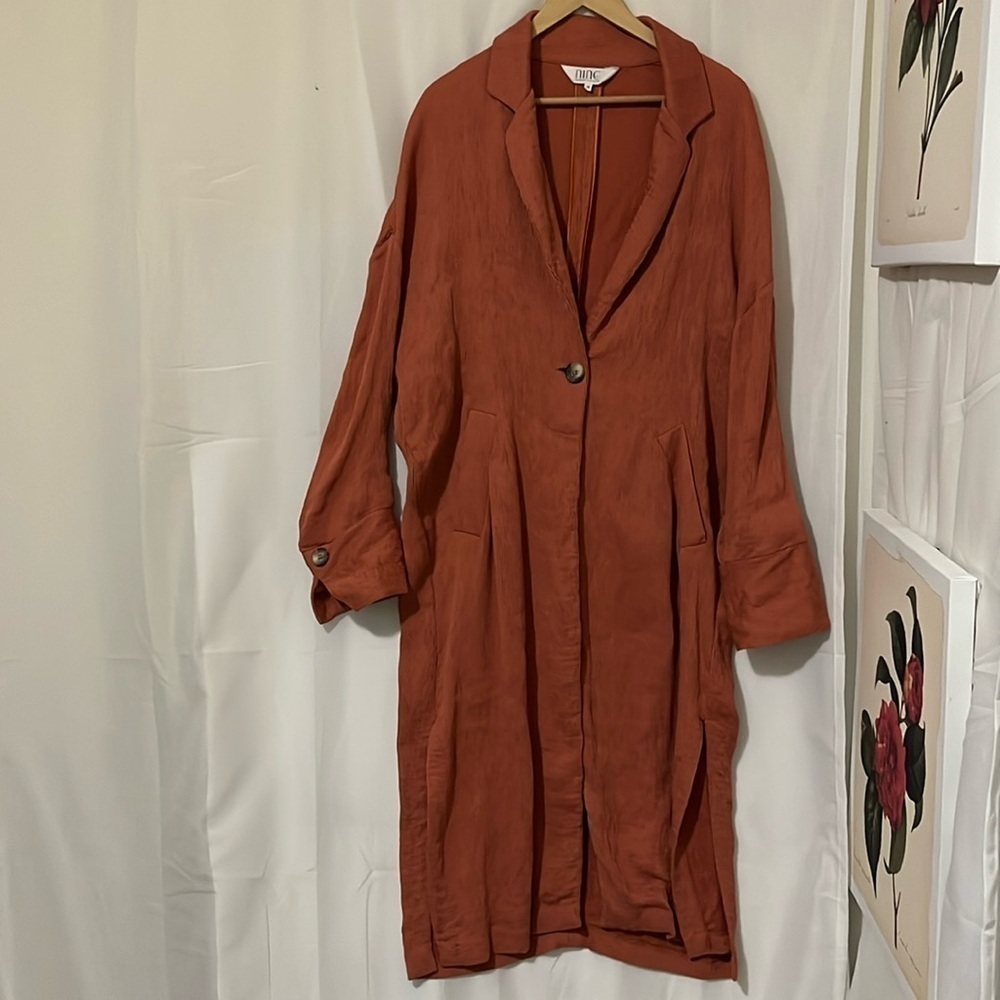 Nine by Savannah Miller Terracotta Lightweight Chuk Coat